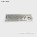 အချက်အလက် Kiosk အတွက် အဓိကရုဏ်းနှိမ်နင်းရေး Metalic Keyboard